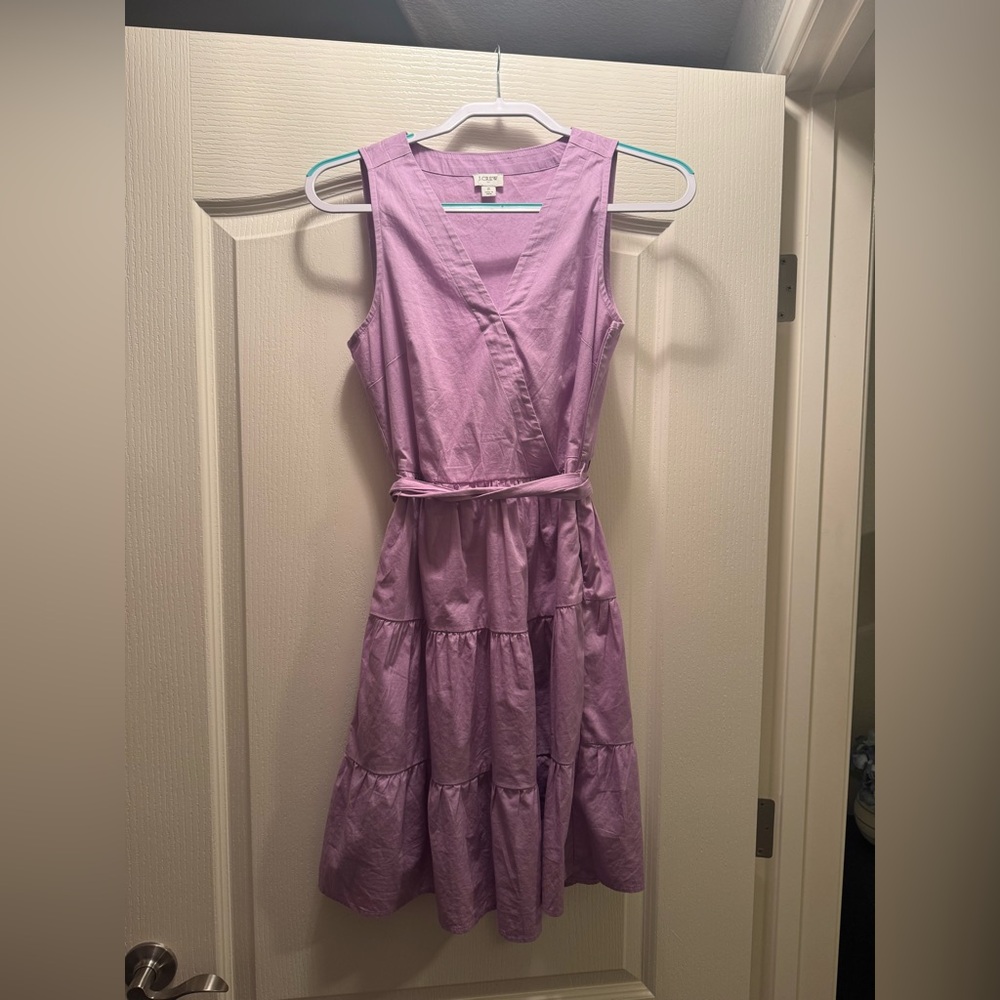 J.Crew Purple V-Neck Top